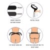 Vibrating easy strapon set 7.0''